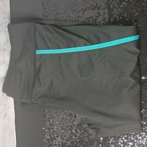 Black and Green Active Pants